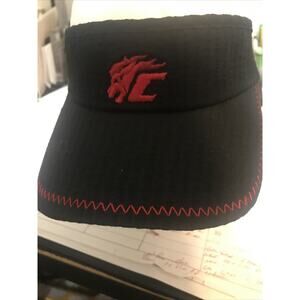 CLENCH 701 JEANS Essential Elements Visor Black NWT 100% Cotton One Size